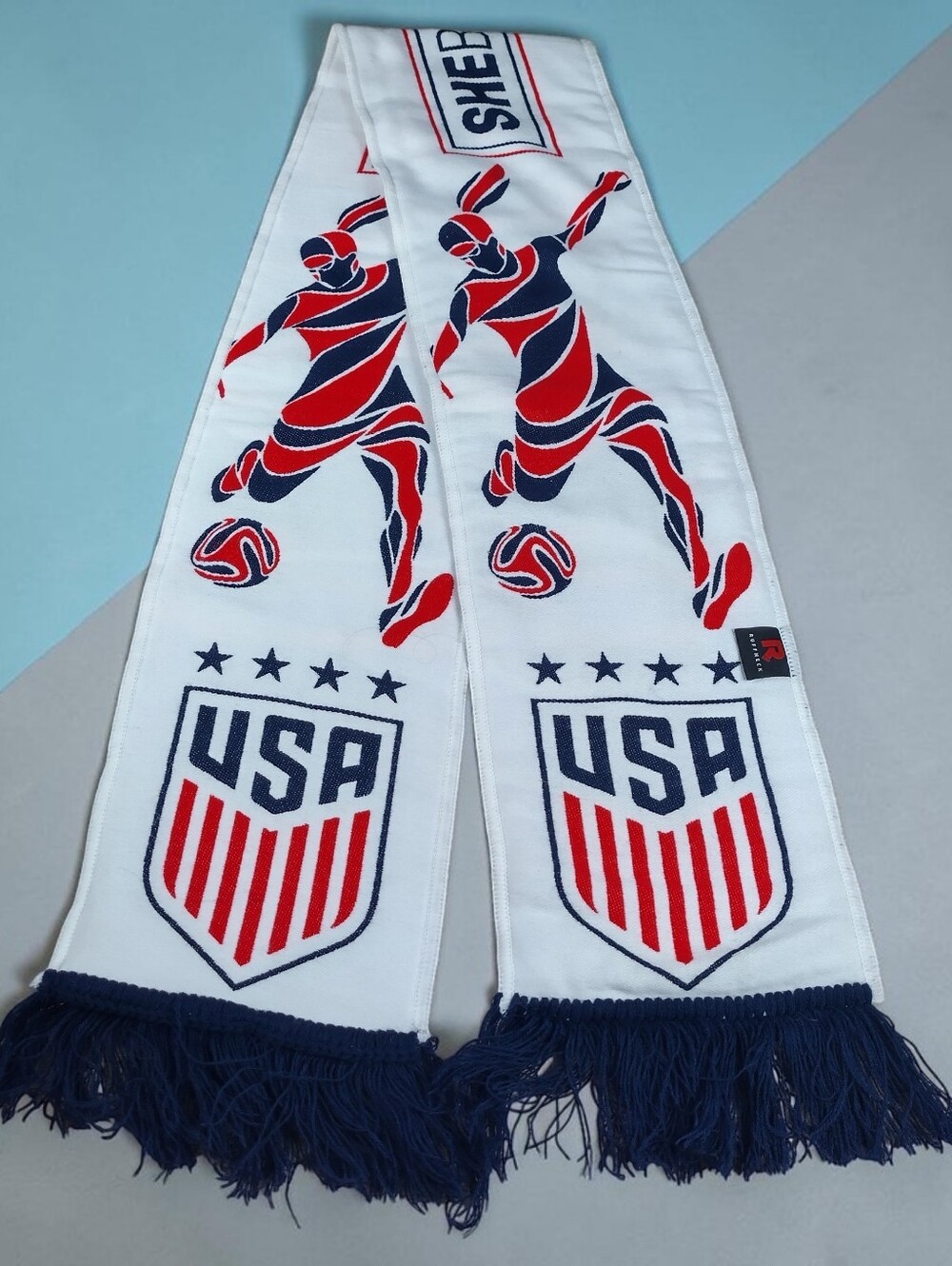 Usa Team Ruffneck Women's Soccer Olympics World Winter Scarf